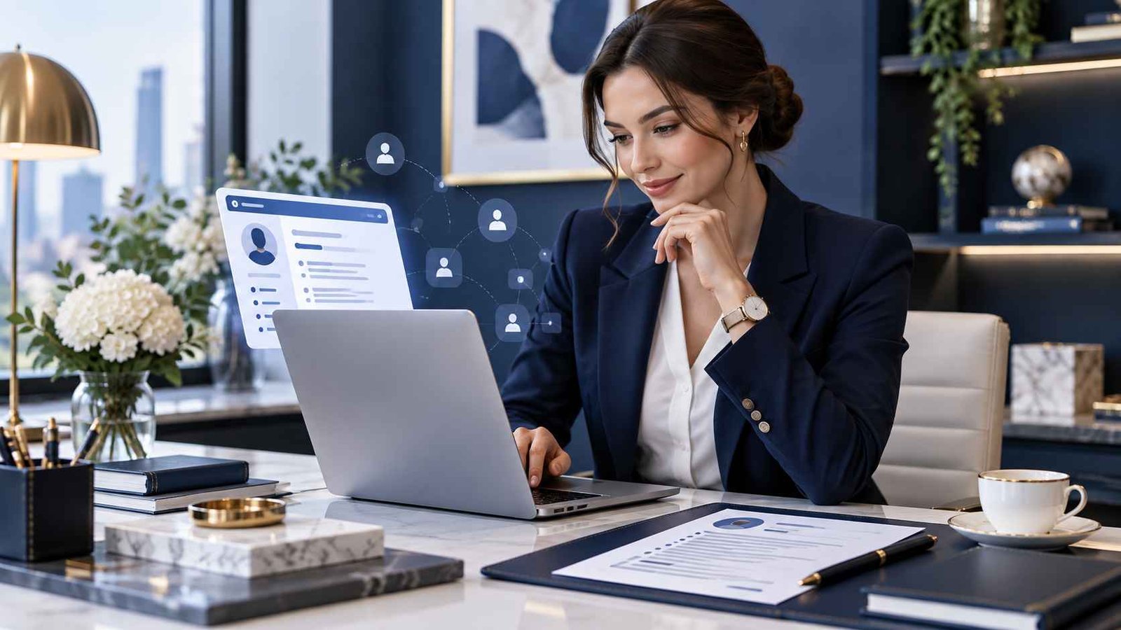 Placeholder for LinkedIn profile and cover letter writing service image