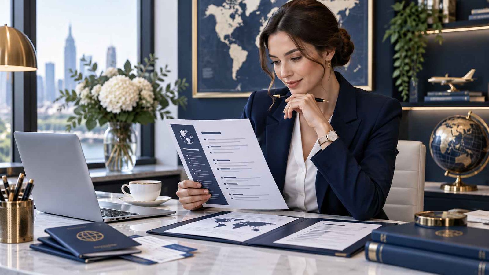 Placeholder for international CV and supporting career-document services